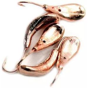 Мормышка «ЯМАН» Комар с отв., цв.COPPER PLATED, р 5