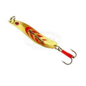 Блесна Mepps SYCLOPS, 2, колеблющаяся, Gold/Red