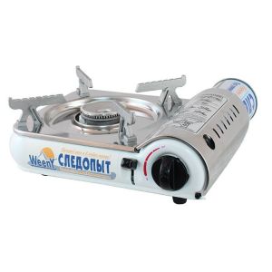 Плита СЛЕДОПЫТ настольная газовая, WeenY, нерж. сталь, PF-GST-N04