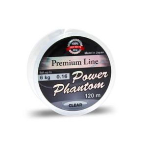 Леска Power Phantom Premium Line CLEAR 120m 0,16mm