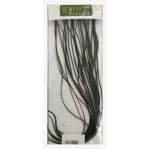 Перо из седла петуха Whiting Olive Grizzly