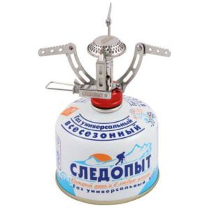 Плита СЛЕДОПЫТ портативная газовая, Одинокий путешественник, PF-GSP-S01