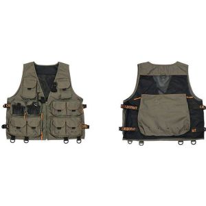 Жилет СЛЕДОПЫТ Fishing Mesh Vest Backpack, рыболовный р. XXL