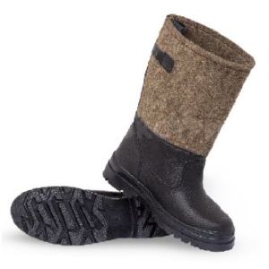 Сапоги «Полярник» низ-кожа, верх-войлок, ТЭП (-45) р.45