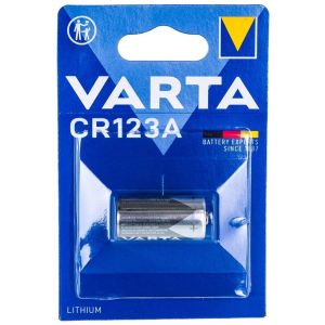Батарейка VARTA CR123A, 3В, 2/3А