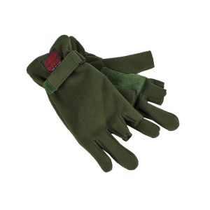 Перчатки из материала DuPont (зеленые) 3 открытых пальца