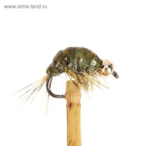Мушка Gammarus Amphipod, 3.0004-12, Оlive gold