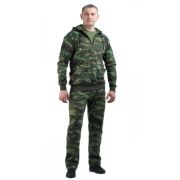 Костюм «ТИР» трикотажный футер кмф (куртка + брюки 100%х/б) (60-62)