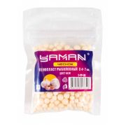 Пенопласт рыболовный Yaman Чеснок, d 4-7 мм, цв. белый (уп.250шт)