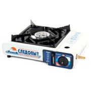 Плита СЛЕДОПЫТ настольная газовая, PoweR (с переходником), PF-GST-M01