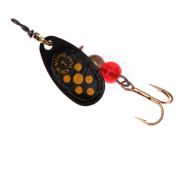 Блесна Mepps BLACK FURY 1, вращающаяся, Black/Yellow