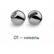 Головка Namazu Pro TiA Tungsten Head Trout вольф., р. 2,4, вес 0,1 г,никель (упак.5шт.)NPT-TH24-01