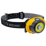 Фонарь налобный КОСМОС KocH103COBLED (3xR03) 1св/д XPE 3W+COB 2W,180lm+140lm