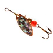 Блесна Mepps AGLIA LONG RAINBO, 2, вращающаяся, Copper