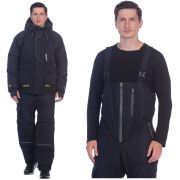 Костюм Aquatic К-14Ч зимний (мембрана: 5000/5000, цвет: черный, размер 52-54)