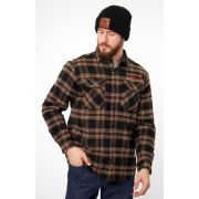 Рубашка Alaskan с меховой подкладкой (S) коричневая клетка