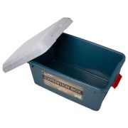 Ящик СЛЕДОПЫТ Expedition Box 40л, многофункц., особопр., 600х360х320 мм, цв. зеленый/серый